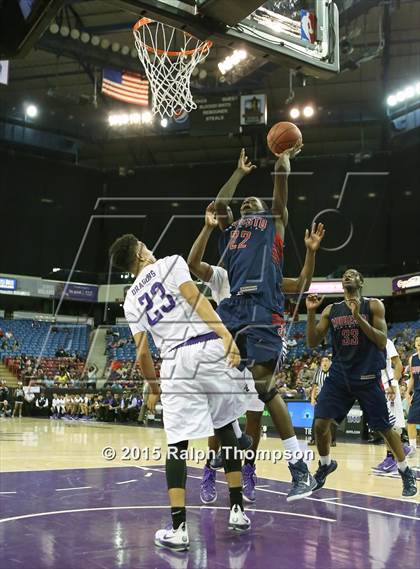 Thumbnail 2 in Modesto Christian vs. Sacramento (CIF SJS D2 Final) photogallery.