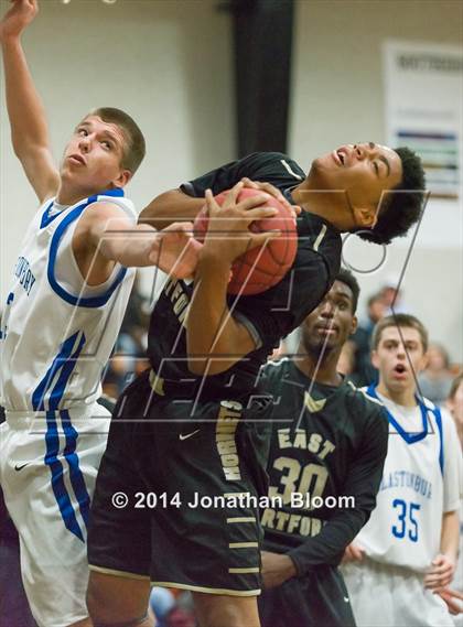 Thumbnail 3 in East Hartford vs Glastonbury (Artie Kohs Basketball Classic) photogallery.
