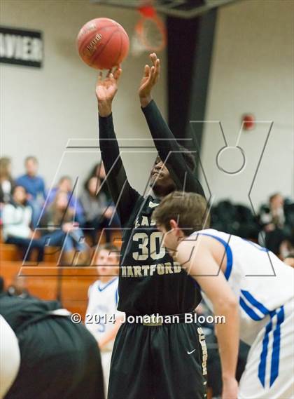 Thumbnail 1 in East Hartford vs Glastonbury (Artie Kohs Basketball Classic) photogallery.