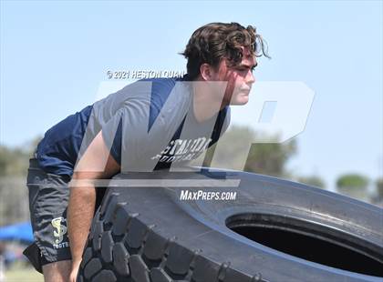 Thumbnail 2 in Marina Lineman Challenge - Obstacle Course (Marina Invitational) photogallery.