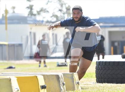 Thumbnail 3 in Marina Lineman Challenge - Obstacle Course (Marina Invitational) photogallery.
