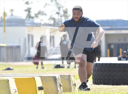 Thumbnail 1 in Marina Lineman Challenge - Obstacle Course (Marina Invitational) photogallery.