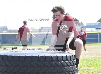 Thumbnail 2 in Marina Lineman Challenge - Obstacle Course (Marina Invitational) photogallery.
