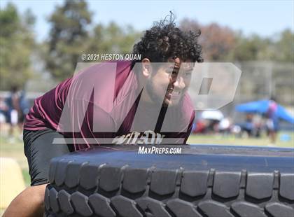 Thumbnail 2 in Marina Lineman Challenge - Obstacle Course (Marina Invitational) photogallery.