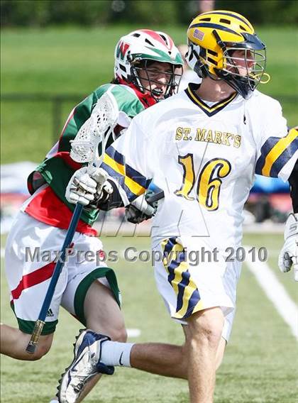 Thumbnail 3 in The Woodlands Christian Academy vs St. Marks photogallery.