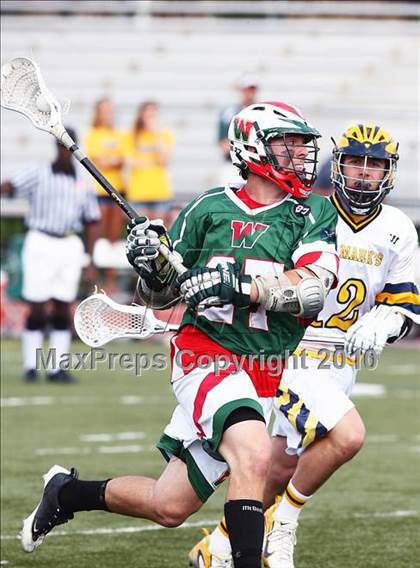 Thumbnail 2 in The Woodlands Christian Academy vs St. Marks photogallery.