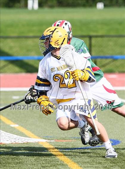 Thumbnail 3 in The Woodlands Christian Academy vs St. Marks photogallery.
