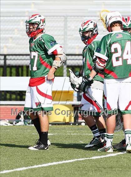 Thumbnail 1 in The Woodlands Christian Academy vs St. Marks photogallery.
