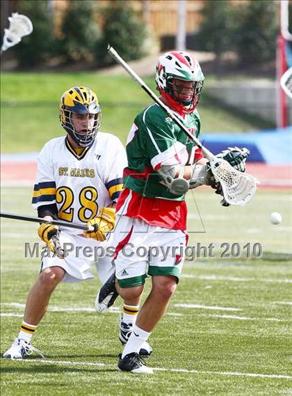 Thumbnail 2 in The Woodlands Christian Academy vs St. Marks photogallery.