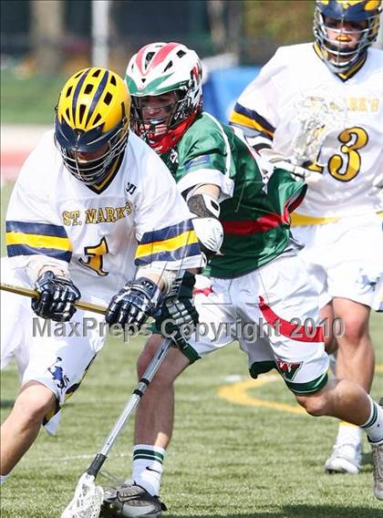 Thumbnail 2 in The Woodlands Christian Academy vs St. Marks photogallery.