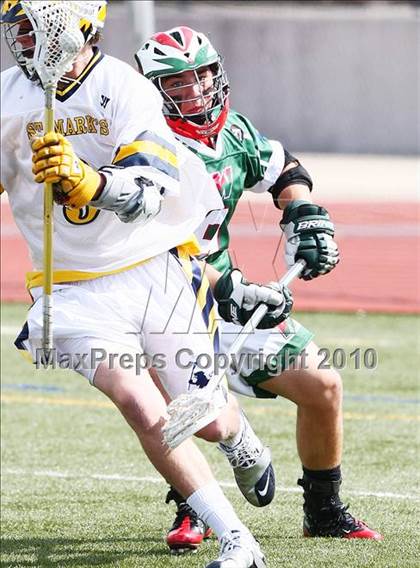 Thumbnail 1 in The Woodlands Christian Academy vs St. Marks photogallery.