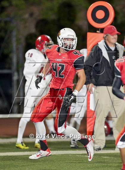 Thumbnail 3 in Antelope Valley @ Bishop Diego (CIF SS Playoffs) photogallery.