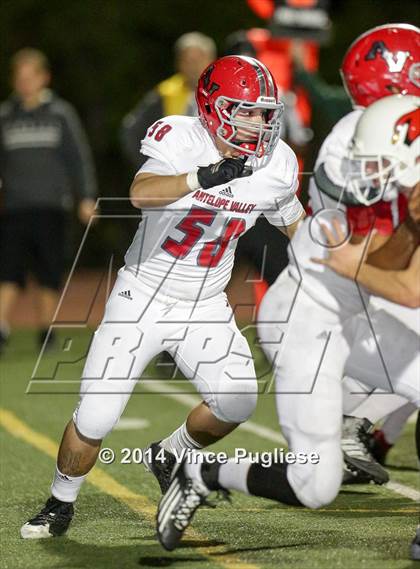 Thumbnail 3 in Antelope Valley @ Bishop Diego (CIF SS Playoffs) photogallery.