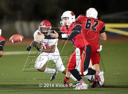 Thumbnail 1 in Antelope Valley @ Bishop Diego (CIF SS Playoffs) photogallery.
