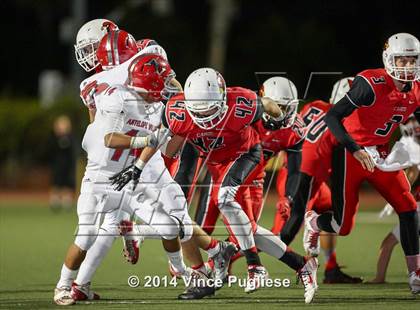 Thumbnail 2 in Antelope Valley @ Bishop Diego (CIF SS Playoffs) photogallery.