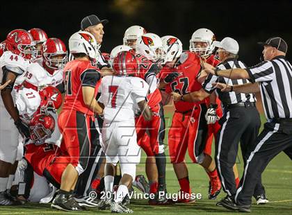 Thumbnail 2 in Antelope Valley @ Bishop Diego (CIF SS Playoffs) photogallery.
