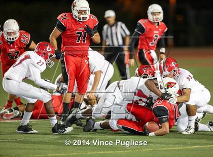 Thumbnail 2 in Antelope Valley @ Bishop Diego (CIF SS Playoffs) photogallery.