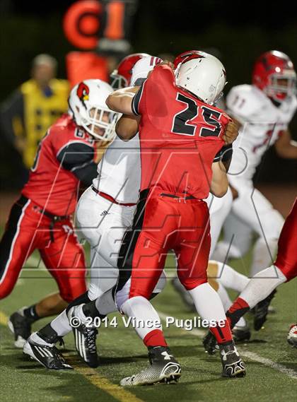 Thumbnail 1 in Antelope Valley @ Bishop Diego (CIF SS Playoffs) photogallery.