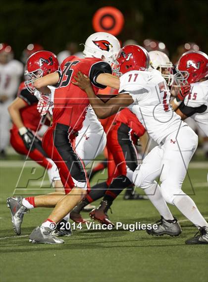 Thumbnail 3 in Antelope Valley @ Bishop Diego (CIF SS Playoffs) photogallery.