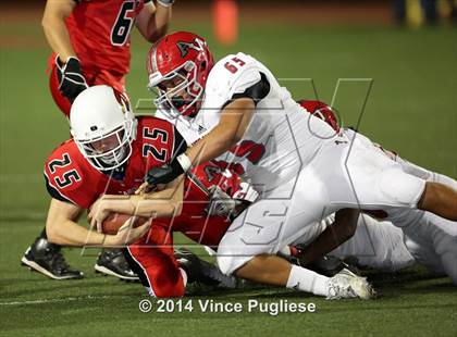 Thumbnail 1 in Antelope Valley @ Bishop Diego (CIF SS Playoffs) photogallery.