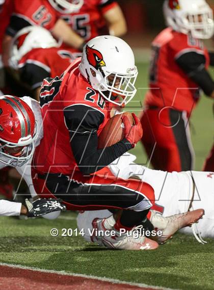 Thumbnail 2 in Antelope Valley @ Bishop Diego (CIF SS Playoffs) photogallery.