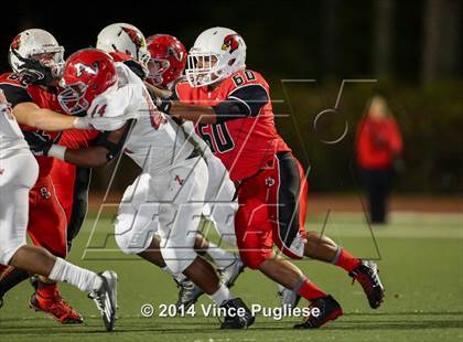 Thumbnail 3 in Antelope Valley @ Bishop Diego (CIF SS Playoffs) photogallery.
