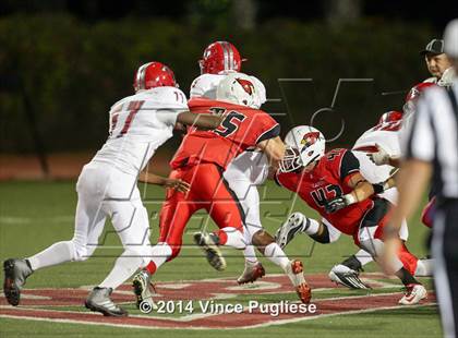 Thumbnail 1 in Antelope Valley @ Bishop Diego (CIF SS Playoffs) photogallery.