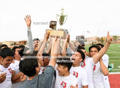 Thumbnail 3 in Coronado vs. Salpointe Catholic (AIA 4A Final Awards Photos) photogallery.
