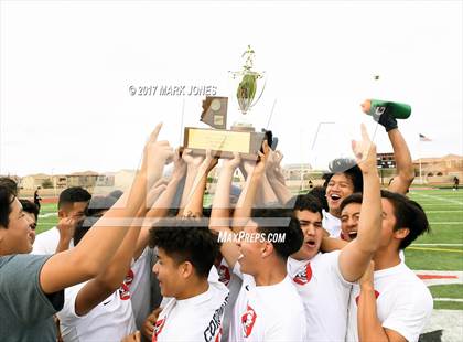 Thumbnail 1 in Coronado vs. Salpointe Catholic (AIA 4A Final Awards Photos) photogallery.