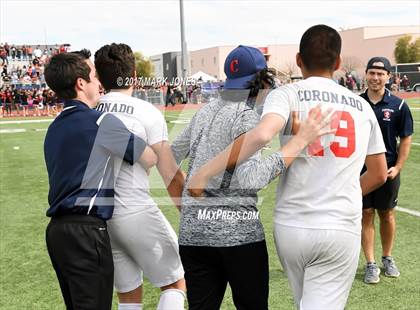 Thumbnail 1 in Coronado vs. Salpointe Catholic (AIA 4A Final Awards Photos) photogallery.