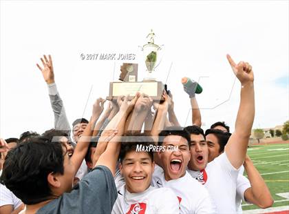 Thumbnail 2 in Coronado vs. Salpointe Catholic (AIA 4A Final Awards Photos) photogallery.