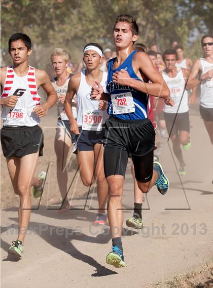 Thumbnail 3 in Clovis Invitational (Boys Championship Race) photogallery.