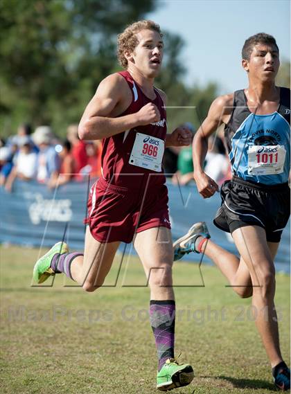 Thumbnail 2 in Clovis Invitational (Boys Championship Race) photogallery.
