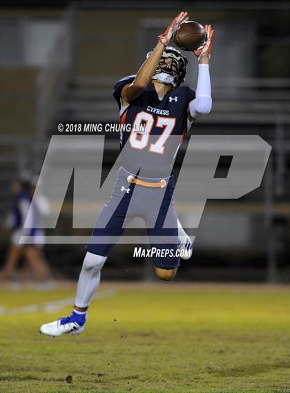 Thumbnail 1 in Cypress vs. Serrano (CIF SS D6 Playoff) photogallery.