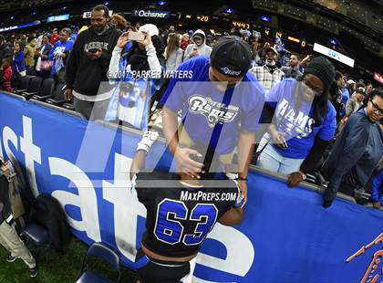 Thumbnail 3 in Kentwood vs. West St. John (LHSAA Class 1A Final) photogallery.