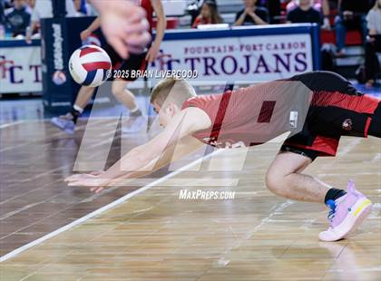 Thumbnail 3 in Littleton Public Schools vs. Eaglecrest (CHSAA 5A Semifinal) photogallery.