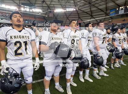 Thumbnail 1 in Royal vs. Meridian (WIAA 1A Final)  photogallery.