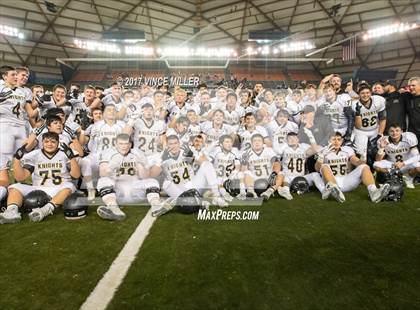 Thumbnail 3 in Royal vs. Meridian (WIAA 1A Final)  photogallery.