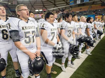 Thumbnail 2 in Royal vs. Meridian (WIAA 1A Final)  photogallery.