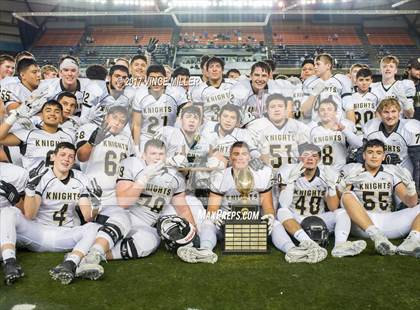 Thumbnail 2 in Royal vs. Meridian (WIAA 1A Final)  photogallery.