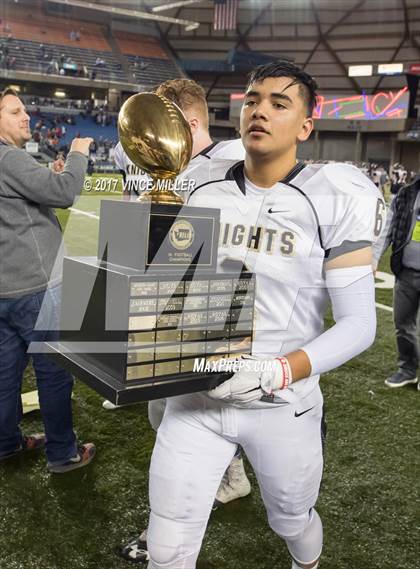 Thumbnail 2 in Royal vs. Meridian (WIAA 1A Final)  photogallery.