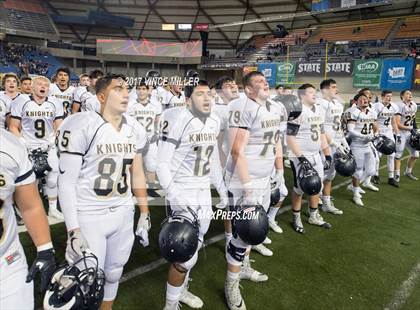 Thumbnail 2 in Royal vs. Meridian (WIAA 1A Final)  photogallery.