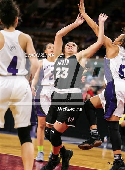 Thumbnail 2 in Pueblo South vs. Mesa Ridge (CHSAA 4A Final Four) photogallery.