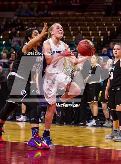 Thumbnail 3 in Pueblo South vs. Mesa Ridge (CHSAA 4A Final Four) photogallery.