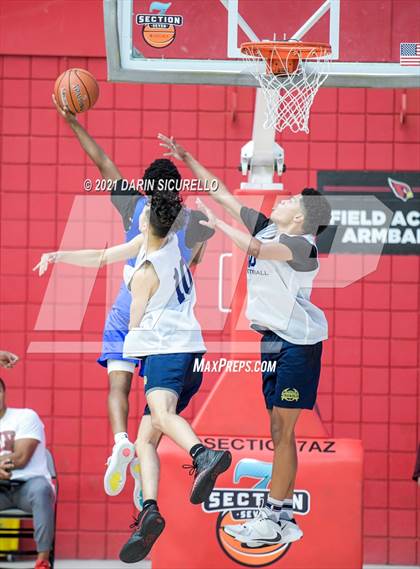 Thumbnail 2 in St. Bernard vs Desert Vista (Section 7 Arizona Tournament) photogallery.