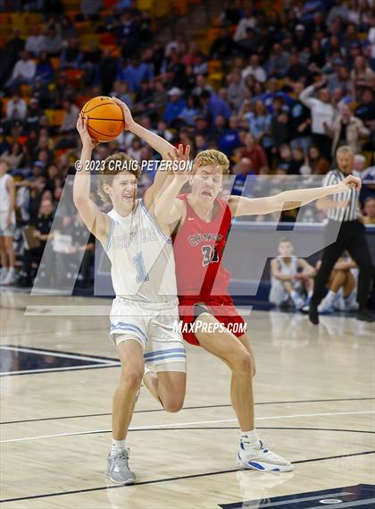 Thumbnail 3 in Crimson Cliffs vs Sky View (UHSAA 4A Semifinal) photogallery.