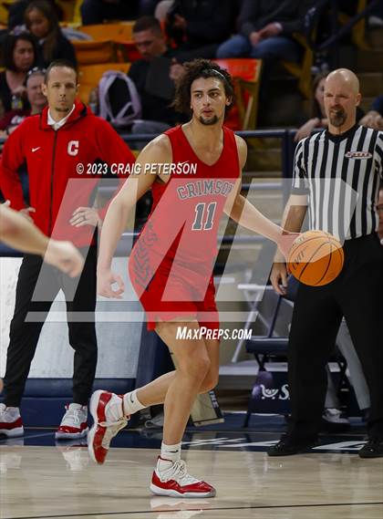 Thumbnail 1 in Crimson Cliffs vs Sky View (UHSAA 4A Semifinal) photogallery.
