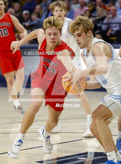 Thumbnail 1 in Crimson Cliffs vs Sky View (UHSAA 4A Semifinal) photogallery.