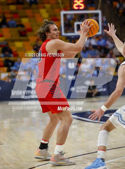 Thumbnail 1 in Crimson Cliffs vs Sky View (UHSAA 4A Semifinal) photogallery.