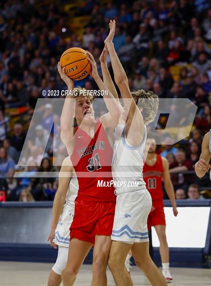 Thumbnail 2 in Crimson Cliffs vs Sky View (UHSAA 4A Semifinal) photogallery.